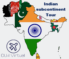 Indian Subcontinent Tour - given for completing theIndian Subcontinent Tour
