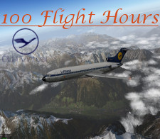 100 Flight Hours - given for completing 100 Flight Hours for DLHv
