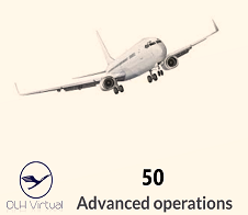 50 Advanced Ops Flights - given for completing 50 Advanced Ops Flights