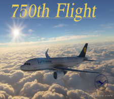 750th Flight - given for completing 750 Flights for DLHv