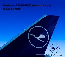 A340-600 Repositioning Flight - given for bringing back the A340-600 into service Challence 2019