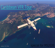 VFR Caribbean Tour 2020 - given for completing the VFR Caribbean Tour 2020