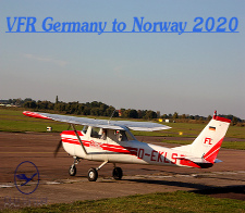 VFR Germany to Norway Tour 2020 - given for completing the VFR Germany to Norway Tour 2020