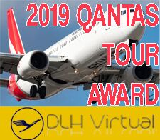 Qantas Tour - given for completing the Qantas Tour 2019