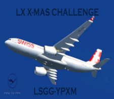 Swiss Christmas Challenge 2021 GVA-XCH - given for completing the Swiss Christmas Challenge 2021 GVA-XCH
