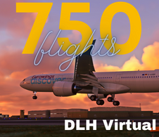 750th Flight - given for completing 750 Flights for DLHv