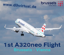 BEL 1st A320neo Flight - given for completing the BEL 1st A320neo Flight Challenge