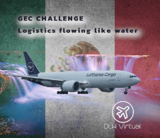 Logistics flowing like water challenge - given for completing the Logistics flowing like water challenge